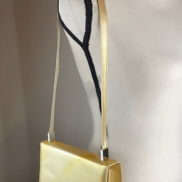 Stuart Weitzman Vintage Gold Evening Shoulder Bag‎ - Picture 9 of 9